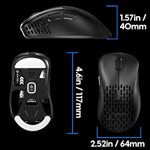 Pulsar Gaming Gears Xlite V2 Mini Wireless Gaming Mouse, Ultra